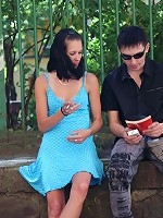 Wonderful teen banging