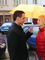 Sex with stunning blondie