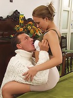 Watch as this teen gets her pussy pumped