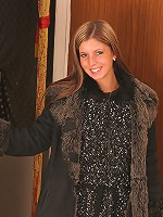 Watch this hottie slowly strip and reveal her cute figure