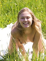 Cute flexible teenie