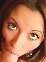 Gorgeous brunette teen Angelina gets nailed doggy style