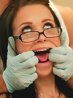 Spoiled Ally learns to respect and obey the cock