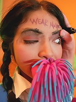 Little young teen wants to get fucked porno style!