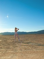 Lynn Lingerie In The Desert