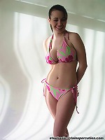 Really nice tits and ass on this young teen brunette cutie