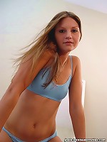 Josie doesnt know her underwear is seethru!