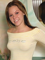 Small but perfect tits on cute teen