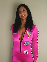 Racequeen Amanda with huge teen tits