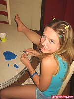 Lovable Kitty and playdough