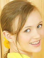 Teen doing up her room