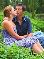 In the middle of the woods, this cute but very horny teen doesn`t hesitate to strip out of her clothes and satisfy her lover. She uses her talented mouth and of course her soaking wet cunt.