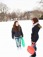 Fingering her cute teenage friend