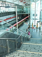 Hot teenage girl running for fun