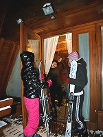 Horny lesbians at the ski resort