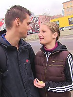 Dude banging her teen brains out