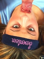 Beauty enjoying his lovely spunk