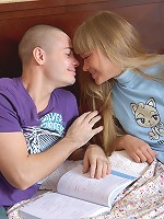 Stunning horny blonde penetrated