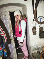 Young teenage sweetie masturbates