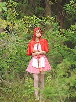 Cute red riding hood fucked hard