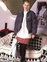 Hot hairy babe plays with herself