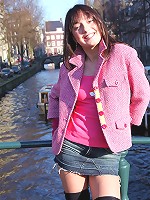 Public teenie nudity in Amsterdam