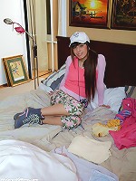 Spraying his load all over a teen