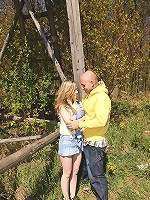 Forest ranger fucks a cute hiker