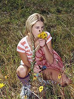 Petite teen fucks a senior ranger