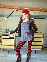 Senior receives full body massage