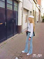 Teen blonde loves to suck seniors