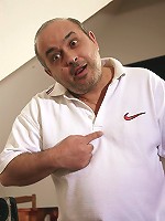 Pretty teenager blowing her boss