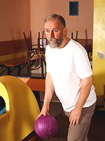 Senior enjoys sexy bowling party