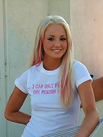 Dream Kelly hot on hammock