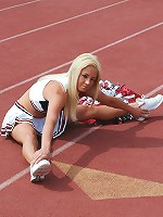 Dream Kelly cheerleader softcore strip