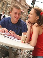 Petite bitch gets hammered by hard cock