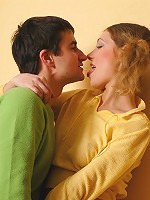 Hot little teen girl gets fucked hard on table