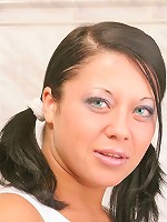 Sexy Dark Hair Teen Action