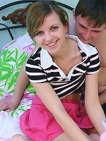 Sweetie gets it in mouth and pussy