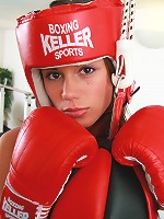 Want a crazy boxing workout with Little Caprice?