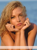 Zemani.com Hunter - Nice hairy girl poses on the rock